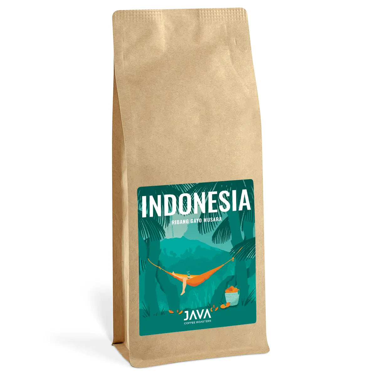 Kawa Indonesia Ribang Gayo Musara 1kg – Java Coffee Roasters, kawa ziarnista do przelewu o profilu mango, jeżyna, karmel