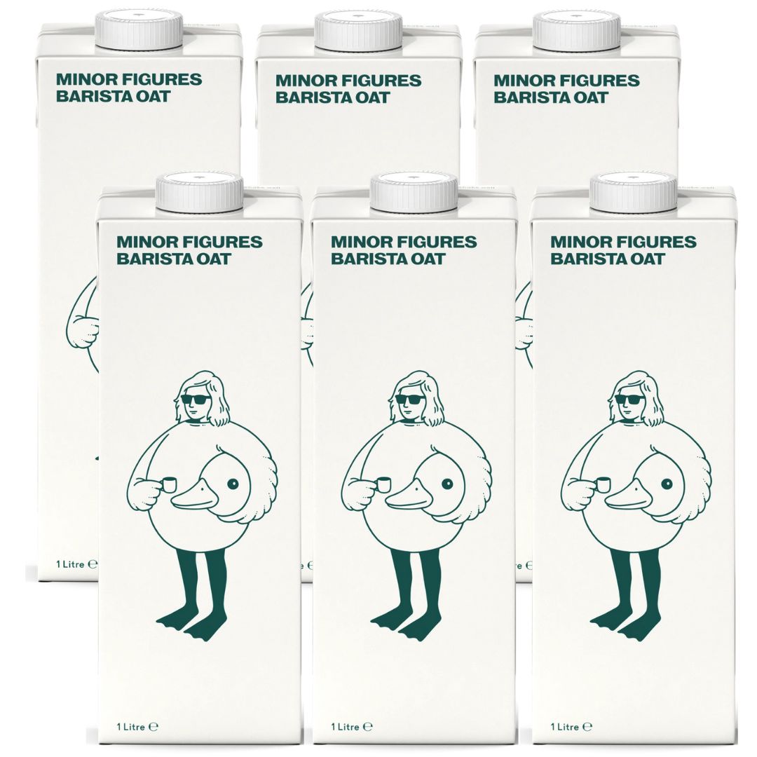Napój roślinny Minor Figures Oat original M*lk owsiany 6x1L