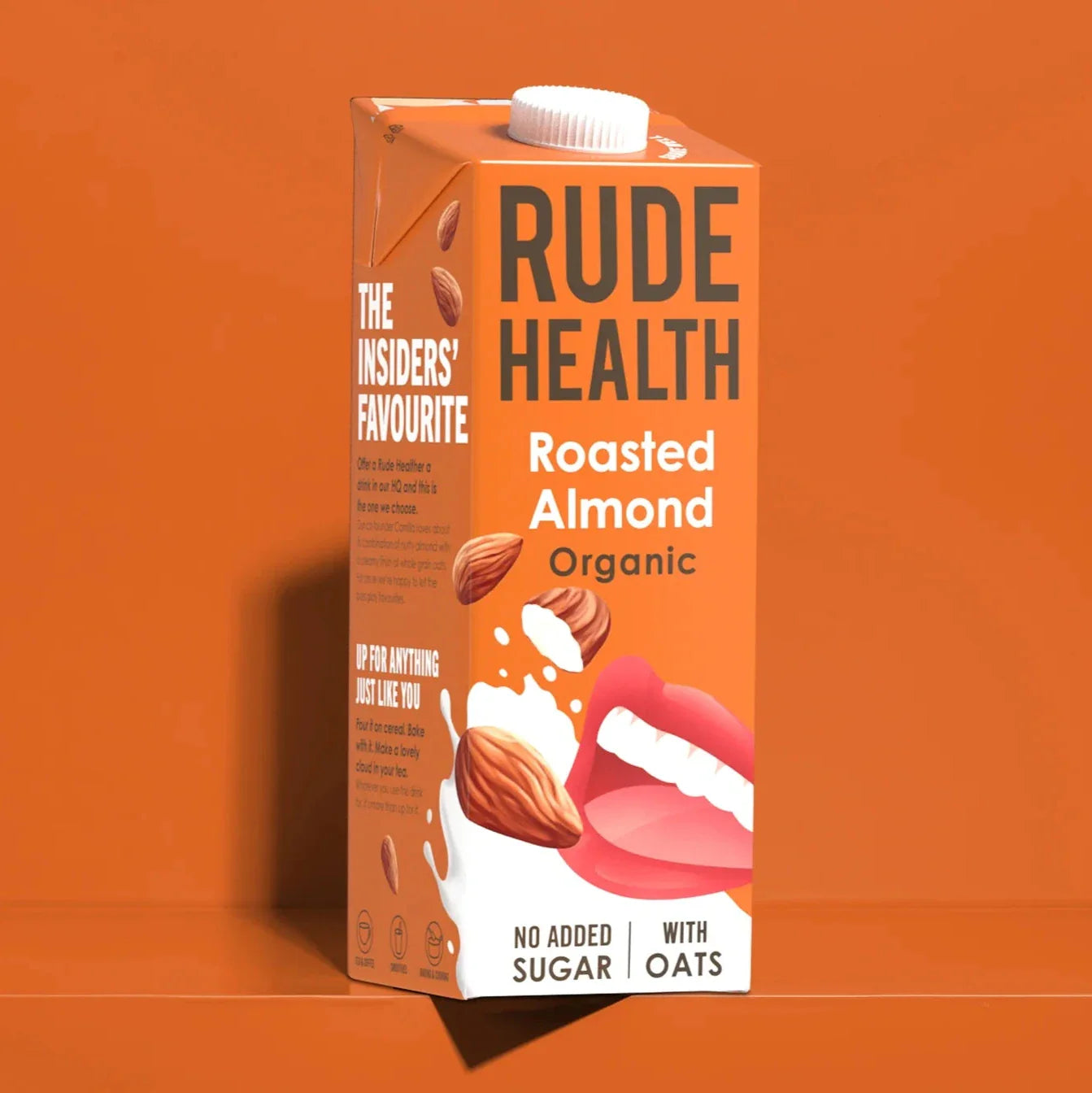 opakowanie napoju roślinnego Rude Health Prażony migdał