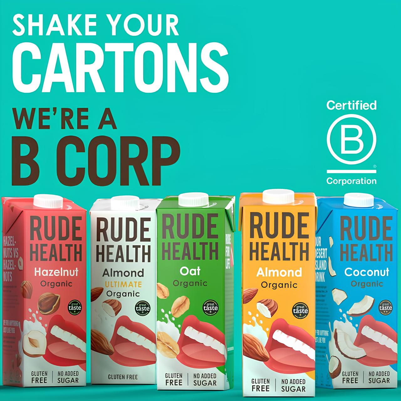 Napój roślinny Rude Health Barista Coconut drink (Barista kokos) 6x1L