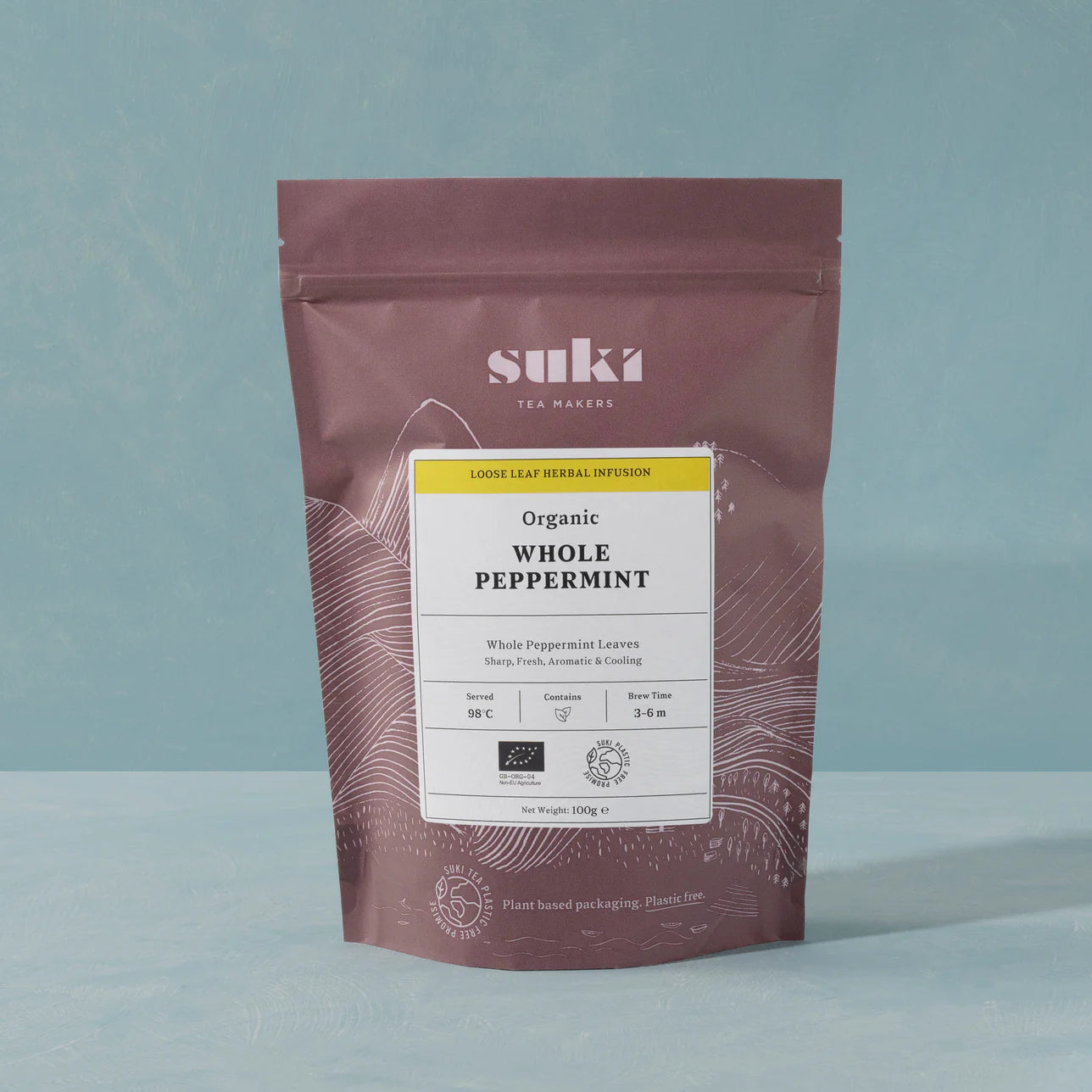 Suki Whole peppermint (Herbata Miętowa) Organic 100g