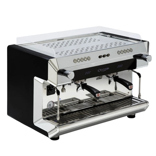 Profesjonalny ekspres kolbowy Astoria 2GR – ekspres do kawiarni z wyświetlaczem i dyszą pary, gastronomiczny ekspres do espresso Astoria