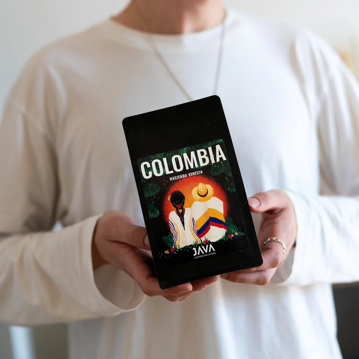 Kawa specialty Colombia Hacienda Venecia Bourbon Sidra – opakowanie JAVA Coffee Roasters