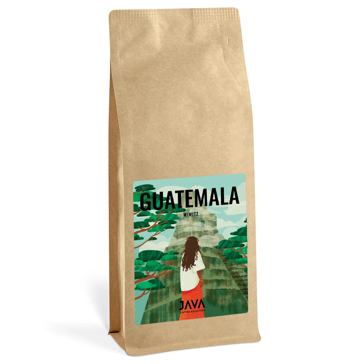 Kawa ziarnista Guatemala Wiwitz 1 kg JAVA Coffee Roasters – opakowanie