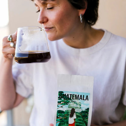 Kawa specialty Guatemala Wiwitz JAVA Coffee Roasters podczas degustacji kawy przelewowej