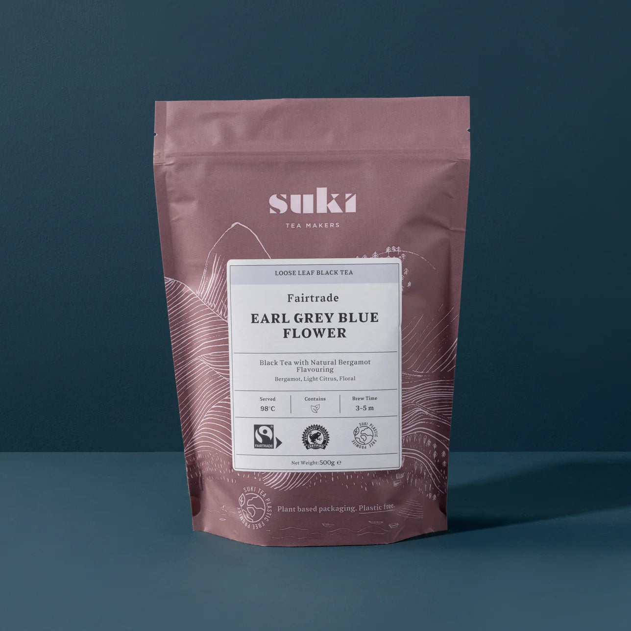 Suki Earl Gray Blue Flower Black Tea 500g