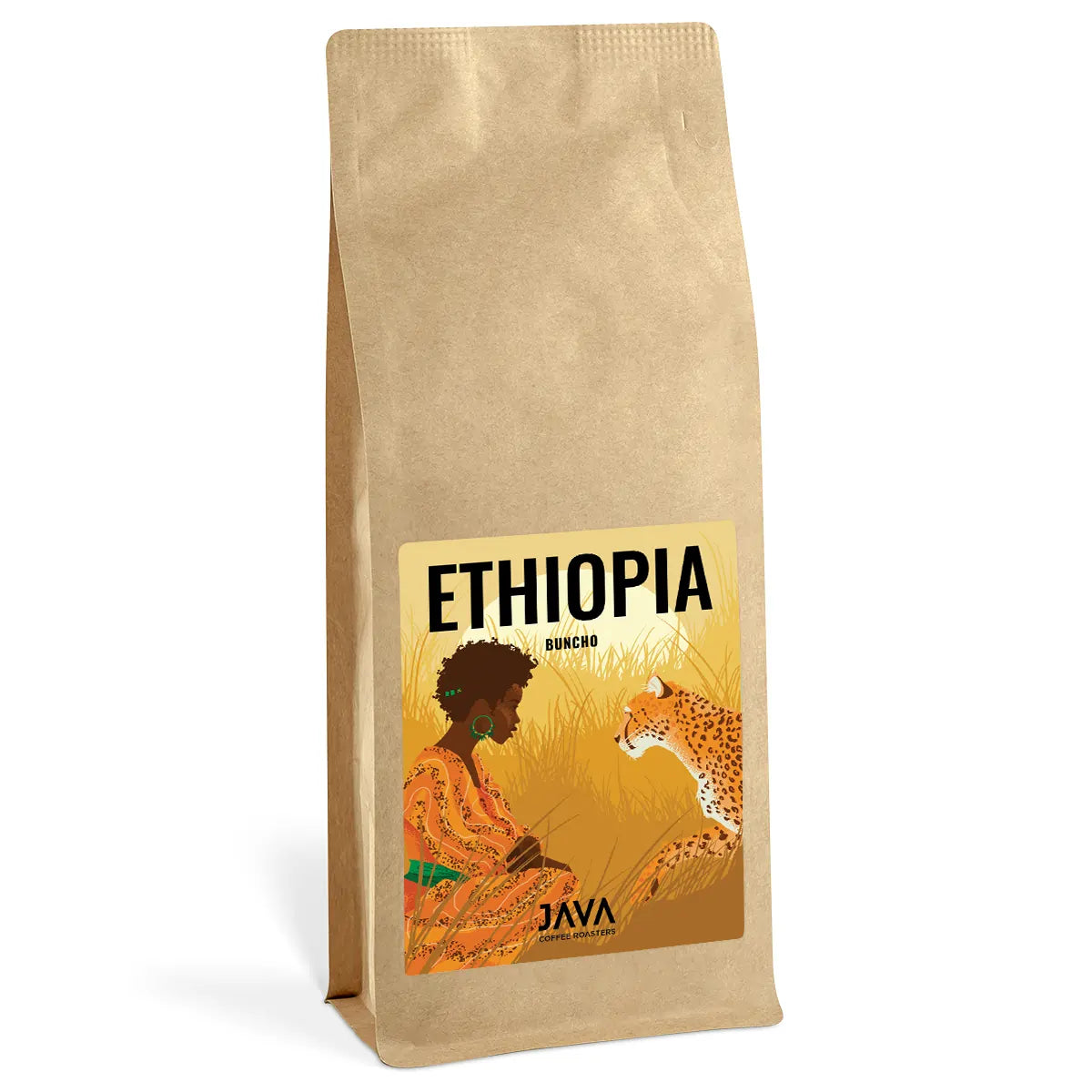 JAVA Coffee Ethiopia Buncho 1 kg – kawa ziarnista specialty 100% Arabica, świeżo palona w Warszawie