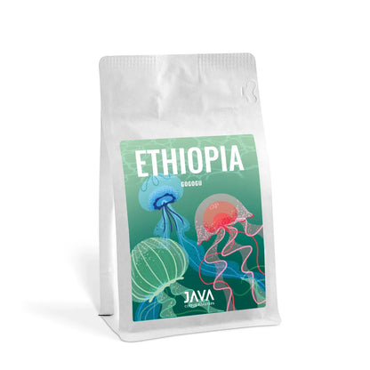 JAVA Coffee Roasters Ethiopia Gogogu 250 g – kawa specialty z regionu Guji w Etiopii o owocowo-kwiatowym profilu smakowym