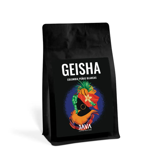 Kawa specialty Colombia Geisha Peñas Blancas – Java Coffee Roasters 200g