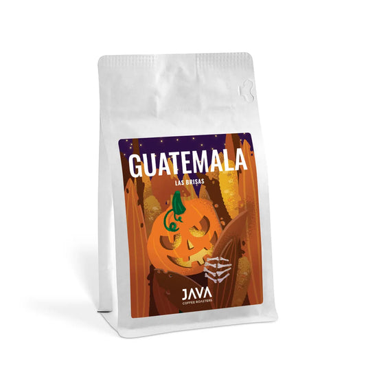 Kawa specialty Guatemala Las Brisas 250g JAVA Coffee Roasters – limitowana edycja Halloween z dynią