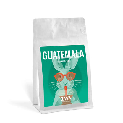 Kawa ziarnista Guatemala El Sendero 250 g JAVA Coffee Roasters – świeżo palona kawa specialty 100% Arabica z Gwatemali, opakowanie 250 g