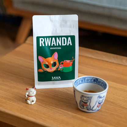 Kawa ziarnista Rwanda Abadatezuka 250 g JAVA Coffee Roasters – specialty Arabica do biur, gastronomii i sprzedaży B2B