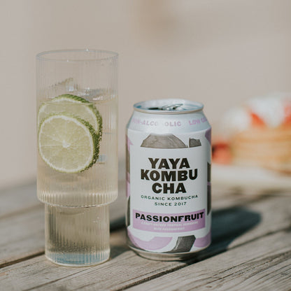 Kombucha biologiczna Yaya o smaku Passsionfruit