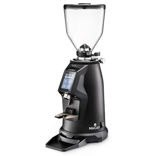 MACAP Supra profesjonalny młynek do kawy z elektronicznym panelem sterowania – JAVA Coffee B2B