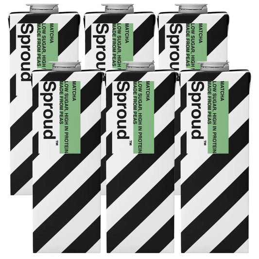 opakowania nopoju roślinnego z grochu sproud matcha 