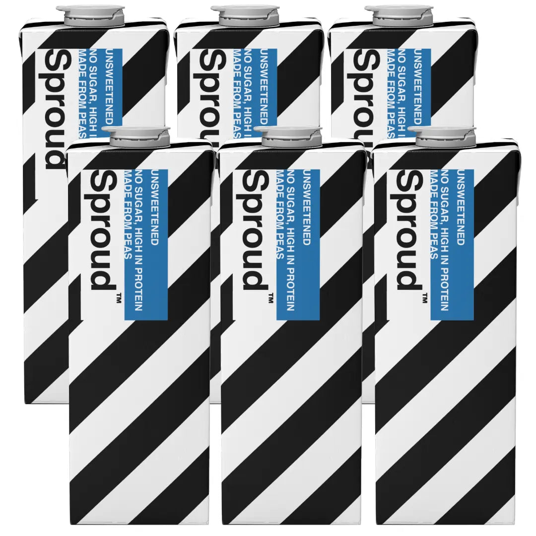 Napój roślinny Sproud Unsweetened [z żółtego grochu] 6x1L