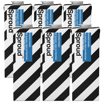 Napój roślinny Sproud Unsweetened [z żółtego grochu] 6x1L