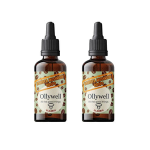 Ollywell Barista Mushroom Drops Classic – zestaw dwóch opakowań grzybowych kropli do kawy