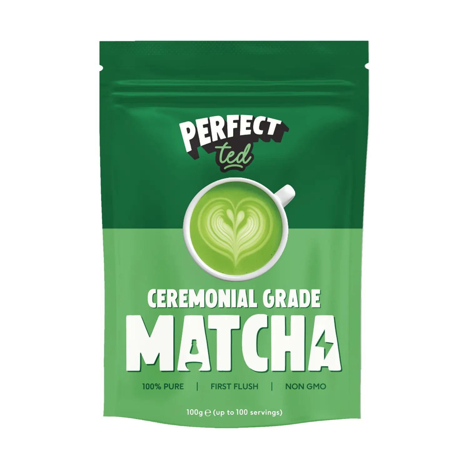 PerfectTed Matcha Ceremonial Grade 100 g – ceremonialna matcha premium first flush do picia i latte