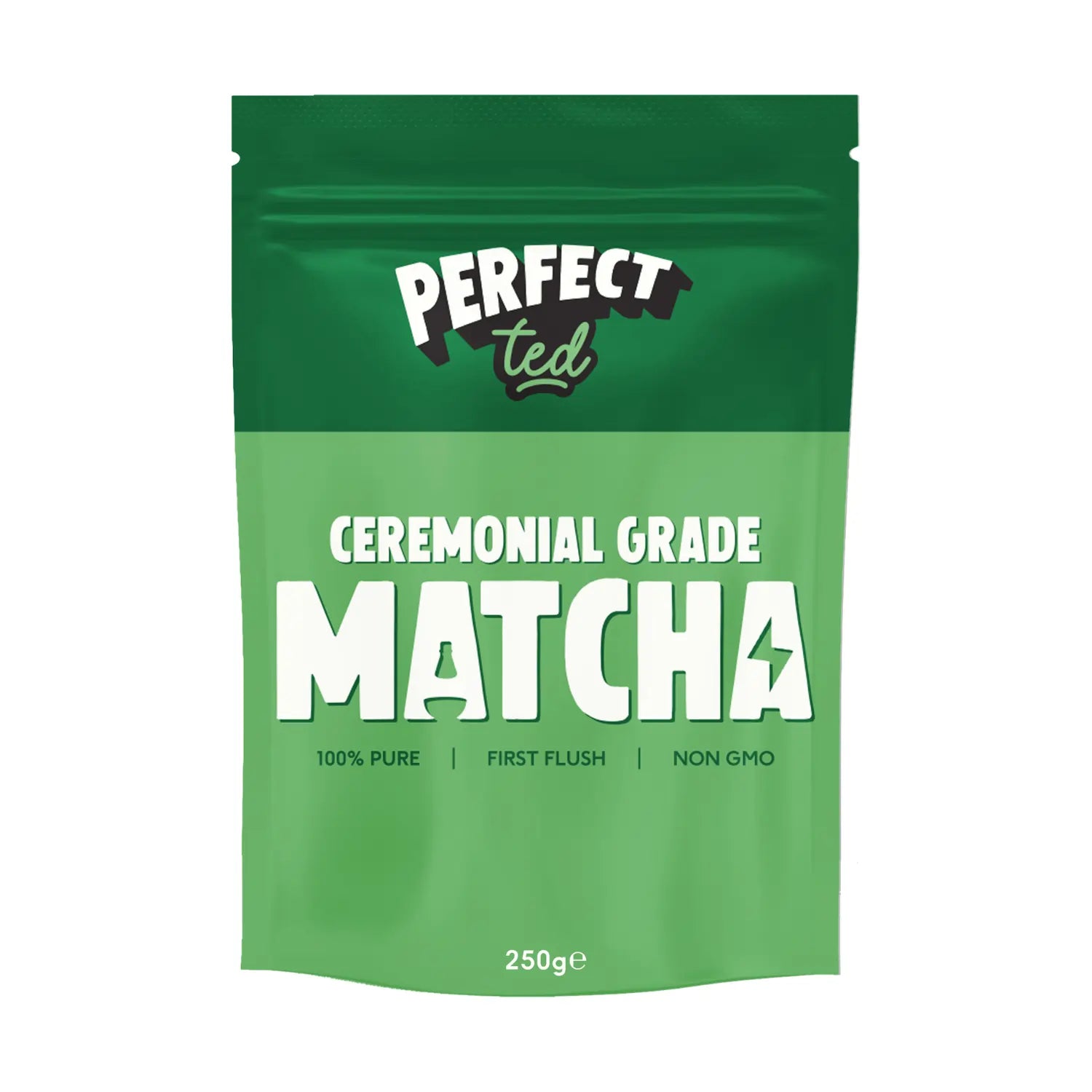 PerfectTed Matcha Ceremonial Grade 250 g – ceremonialna matcha premium first flush, 100% pure, do codziennego picia i matcha latte