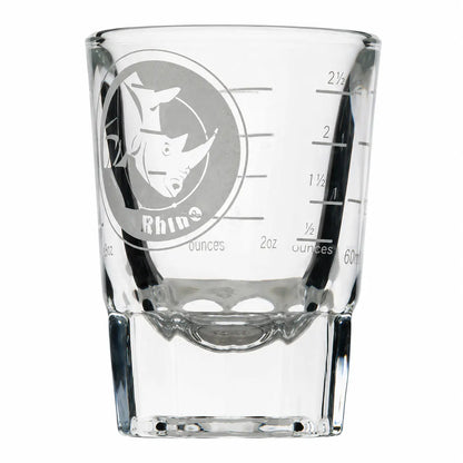 Rhinowares Single Shot Glass 60 ml – szklana miarka do espresso z podziałką