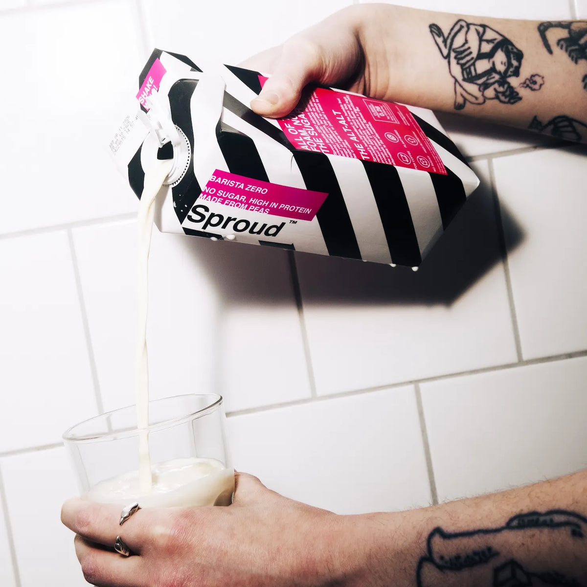 Sproud Barista Zero – napój grochowy bez cukru dla kawiarni i gastronomii B2B