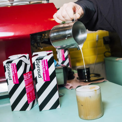 Sproud Barista Zero – spieniony napój grochowy do kawy dla kawiarni i gastronomii B2B