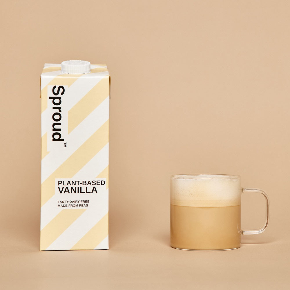 Napój roślinny Sproud Vanilla [z żółtego grochu] 6x1L