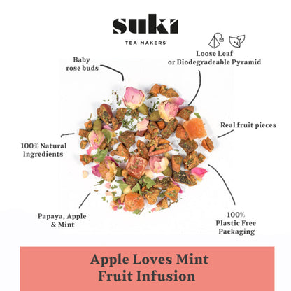 Suki Apple Lv Mint (Jabłko-Mięta) zestaw