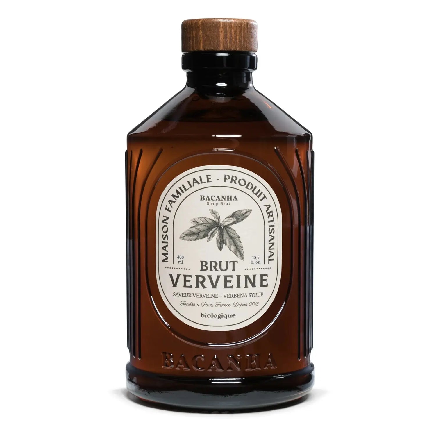 Syrop Bacanha Verveine Organic 400 ml – syrop o smaku werbeny do kawiarni, lemoniad i koktajli gastronomia