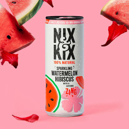 Napoje musujące Nix & Kix smaki do wyboru [250ml x 12]