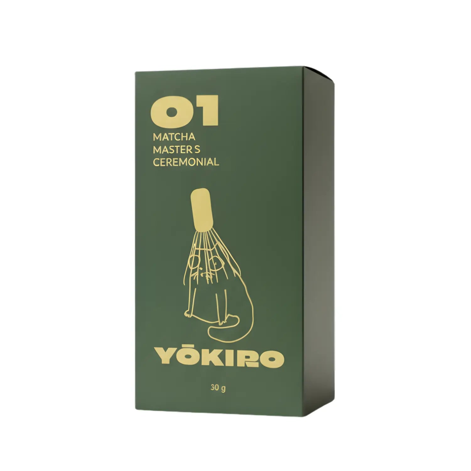 Yokiro Matcha Masters Ceremonial – premium ceremonialna japońska matcha 30 g w zielonym opakowaniu