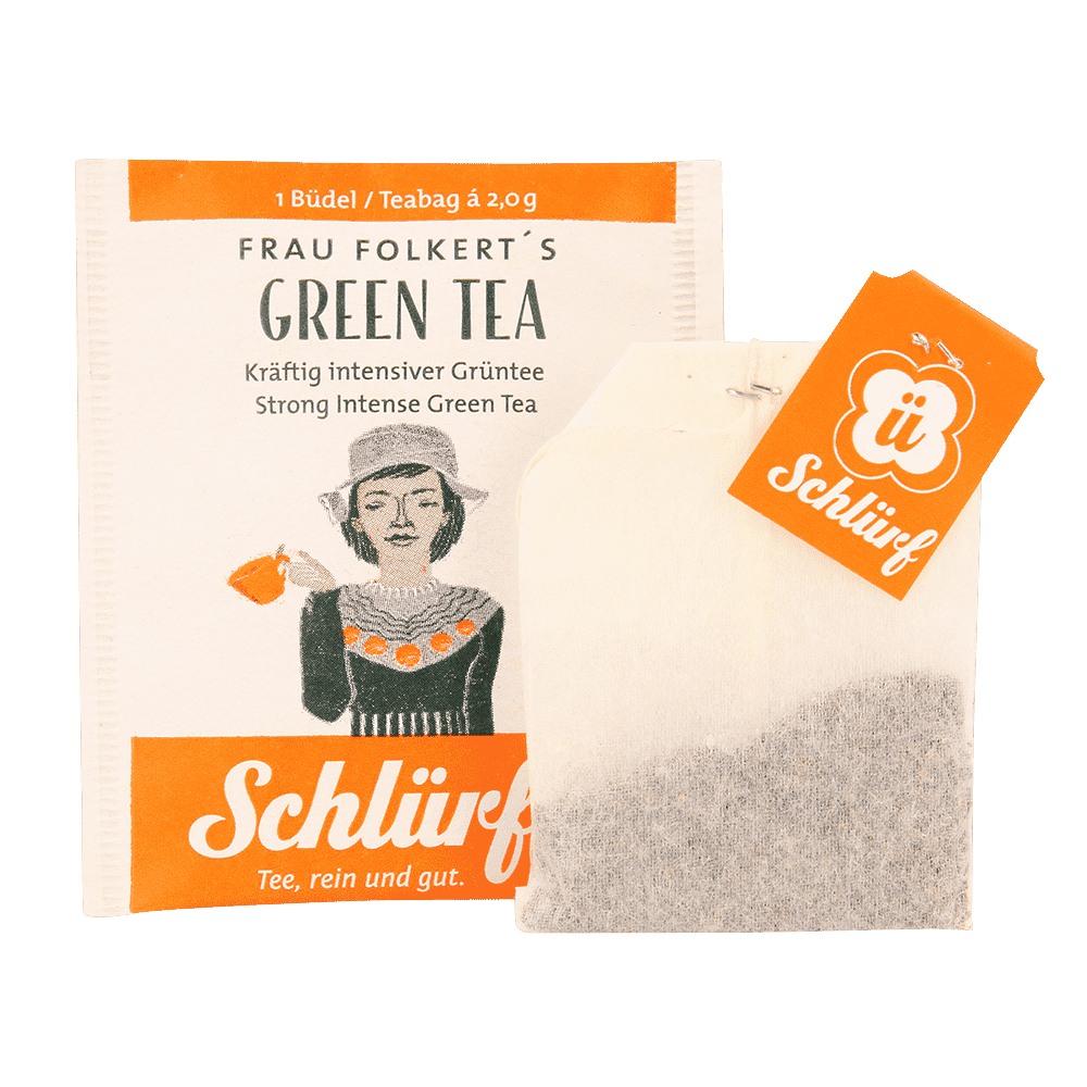 Herbata Schlürf Green Frau Folkerts [Komplet 6 szt.]