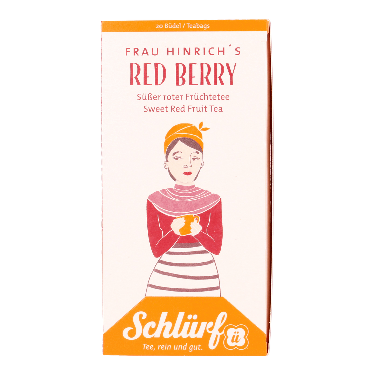 Herbata Schlürf Frau Hinrichs Red Berry Bio [Komplet 6 szt.]