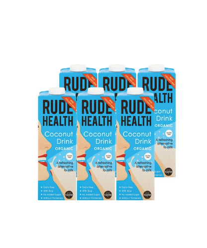 Napój roślinny Rude Health Coconut drink (kokos) [Organic] 6x1L