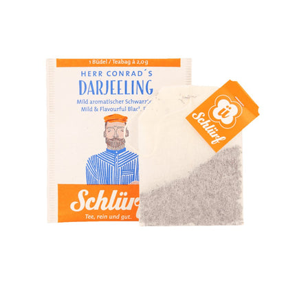 Herbata Schlürf Darjeeling Herr Conrad's [Komplet 6 szt.]