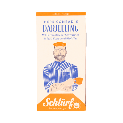 Herbata Schlürf Darjeeling Herr Conrad's [Komplet 6 szt.]