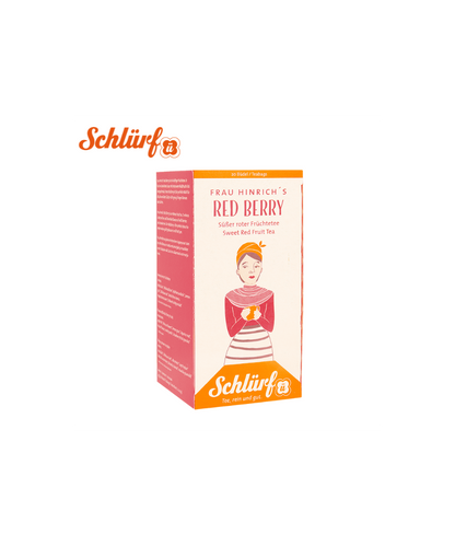 Herbata Schlürf Frau Hinrichs Red Berry Bio [Komplet 6 szt.]