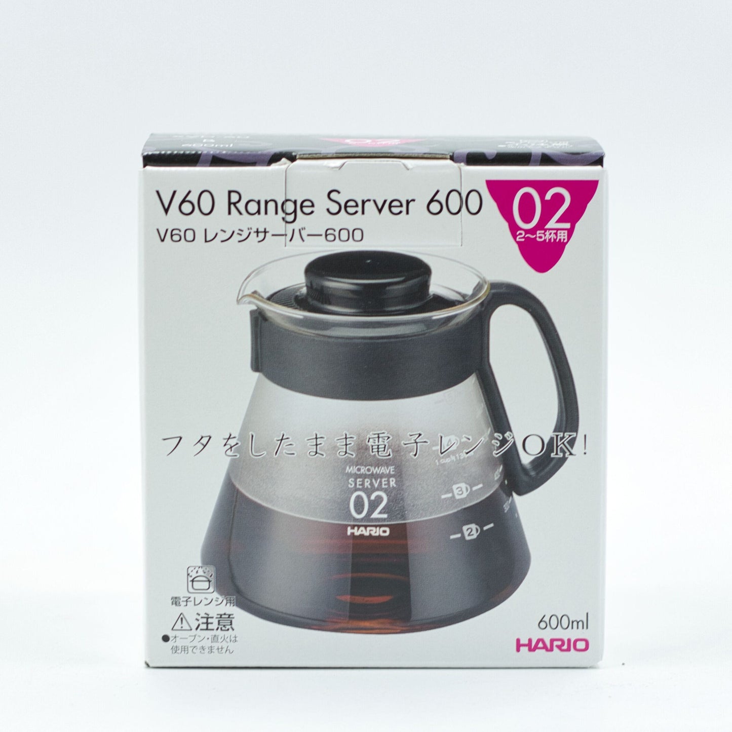 Dzbanek V60 Range Server 600ml Clear